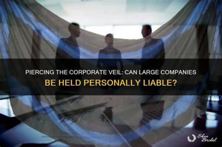 Can a corporate officer be held personally liable?