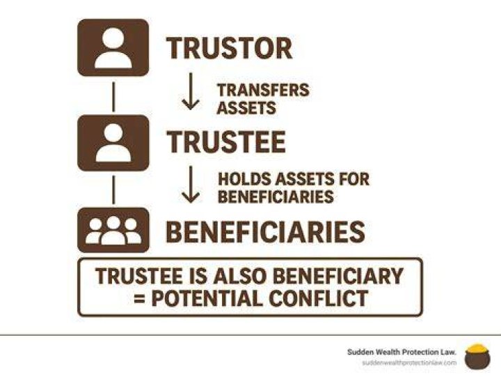 Can a trustee give money to a beneficiary?