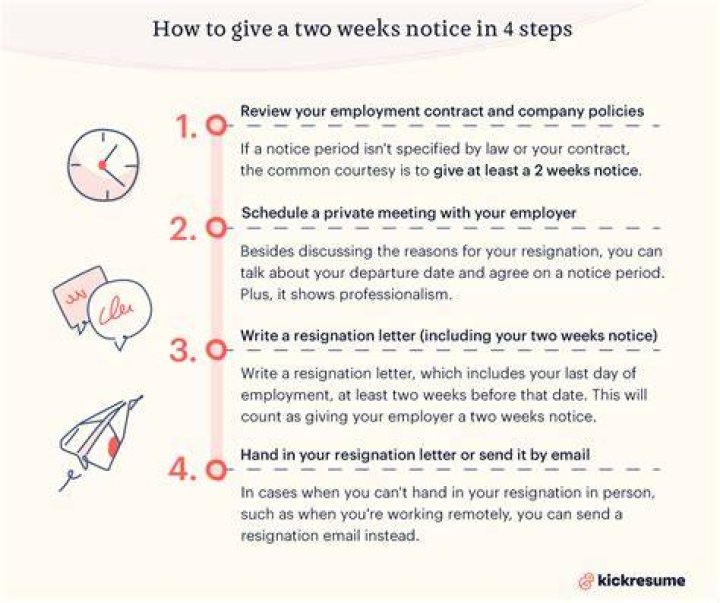 Can an employer let you go after you give notice?
