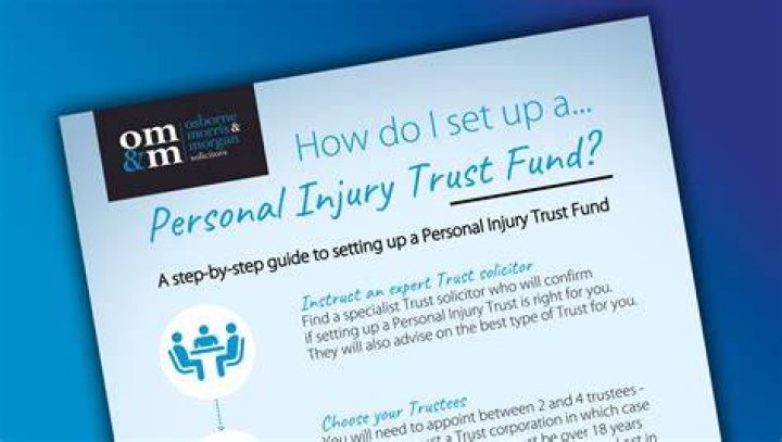 Can I set up a personal injury trust?