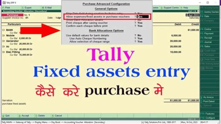 How can I post purchase entry in Tally?