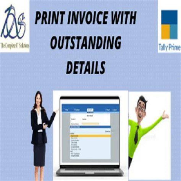 How can I print contact details in Tally invoice?