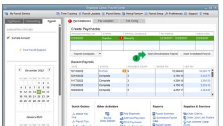 How do I correct a payroll mistake in QuickBooks?