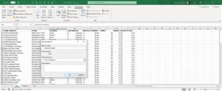 How do I create an automated Excel spreadsheet?
