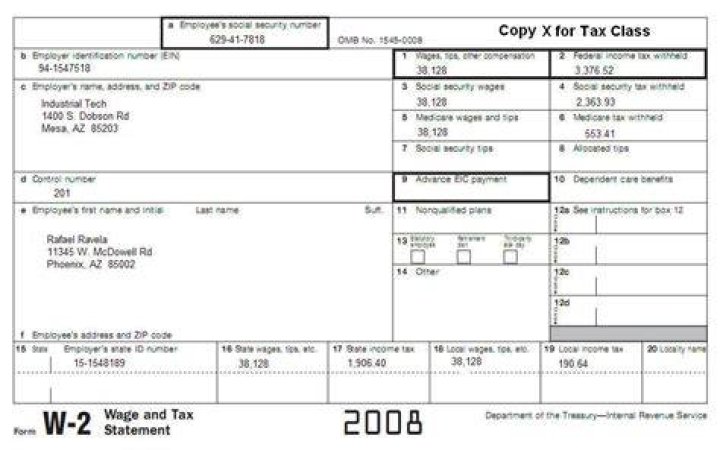 How do I find my adjusted gross income on my W2?