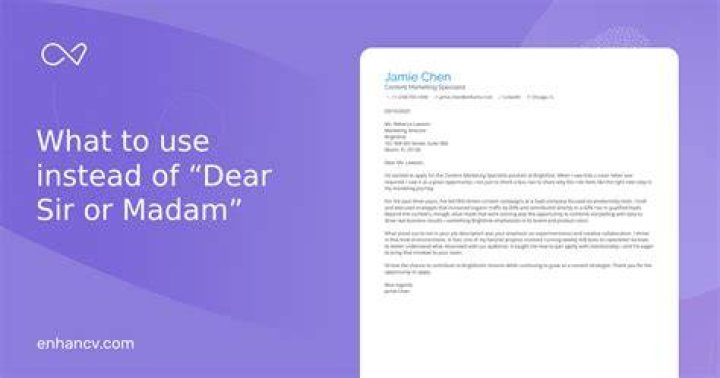 How do I write a letter to Dear Sir?