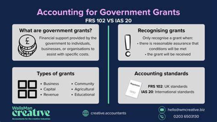 How do you account for government grants?