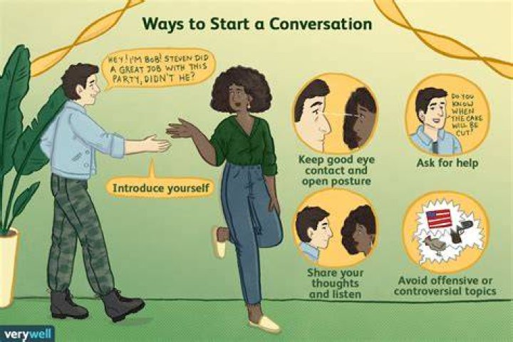 How do you strike up a conversation?