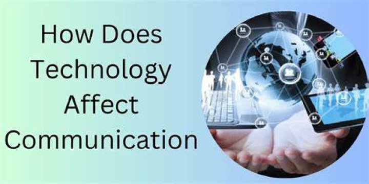 How does technology negatively affect communication?