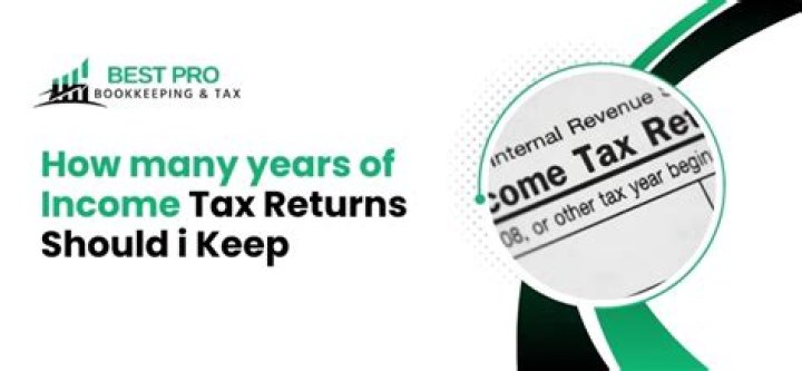 How many years of books should I keep my income tax?