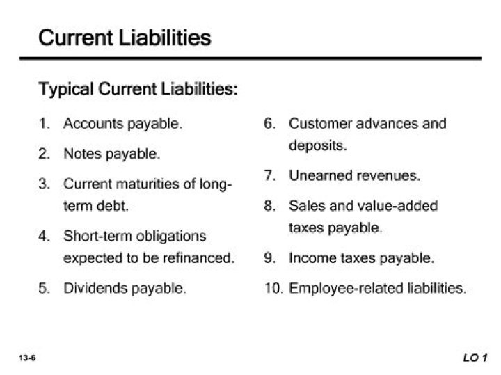 Is taxes payable a current liability?