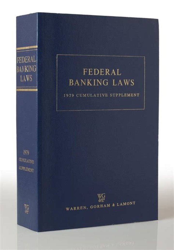 What are federal banking laws?