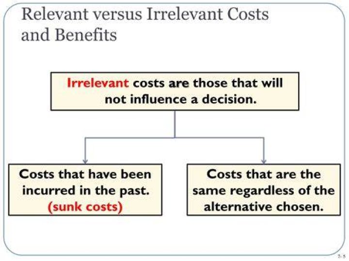 What are the benefits of relevant cost?