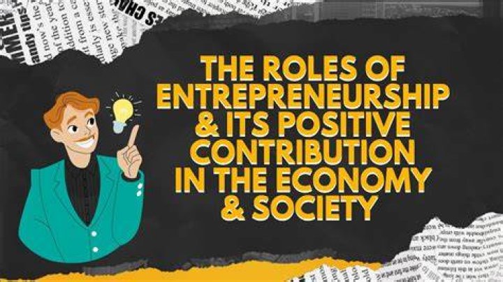 What are the contribution of entrepreneurship to the economy and society?