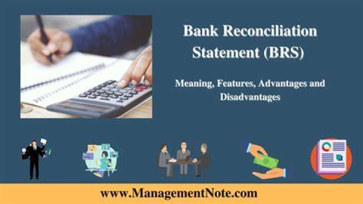 What are the disadvantages of bank reconciliation statement?