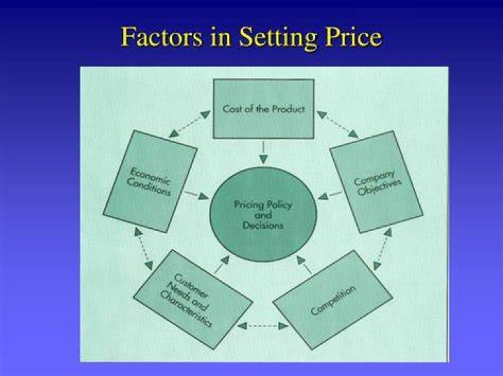 What factors should a business to consider when setting prices?