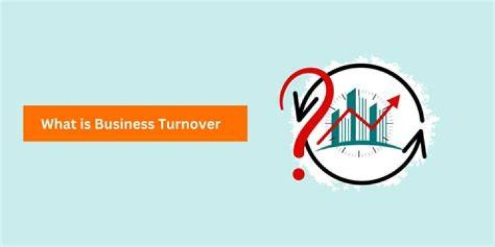 What is a business turnover?