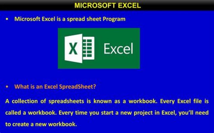 What is a collection of spreadsheets called?