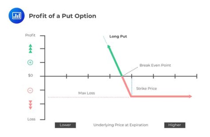 What is a long put in finance?