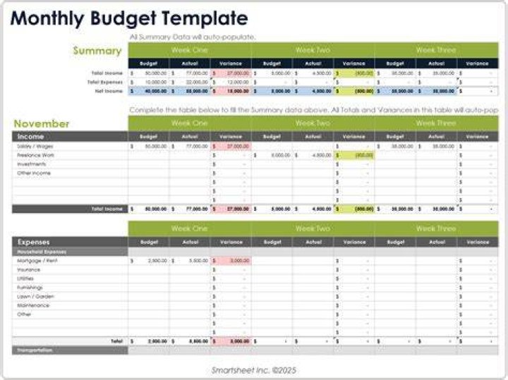 What is budget record?