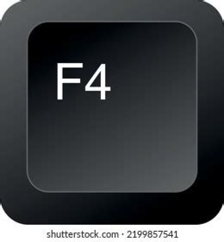 What is F4 key used for?
