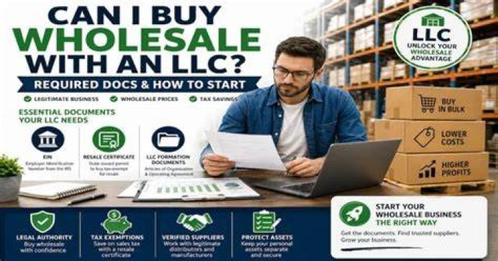 What is required to buy wholesale?