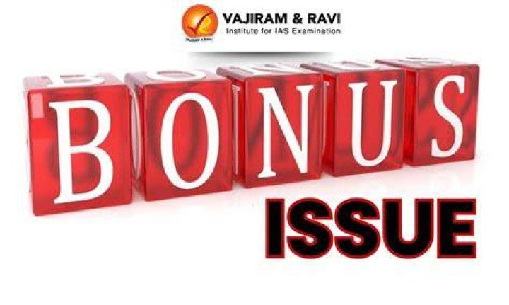 What is the impact of bonus issue?