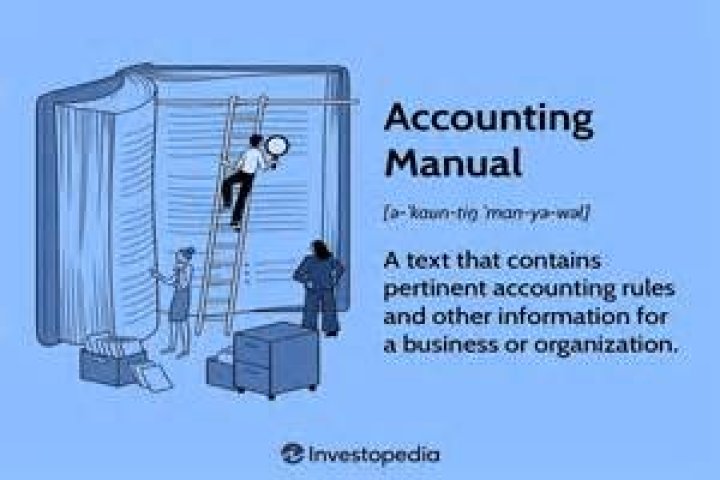What is the purpose of accounting manual?