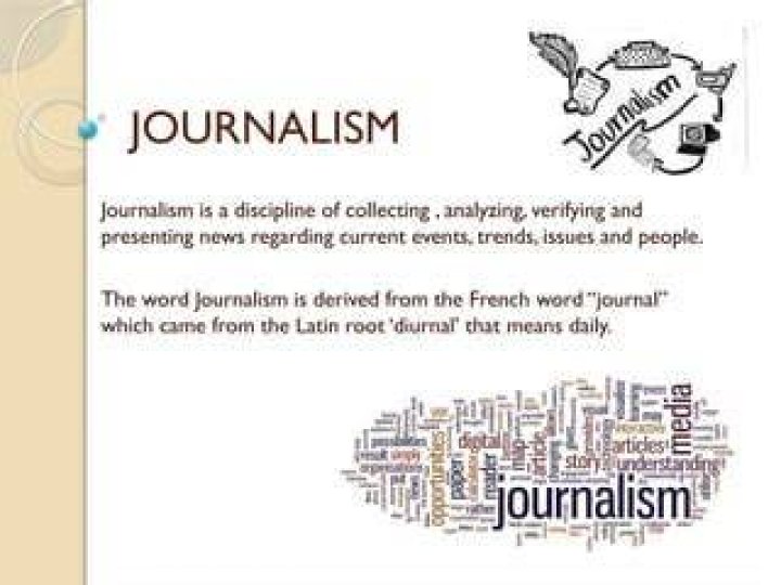 What is the root of the word journalism?