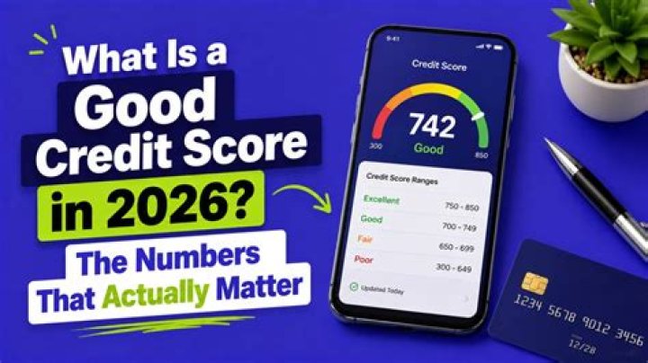 What numbers constitutes good credit?