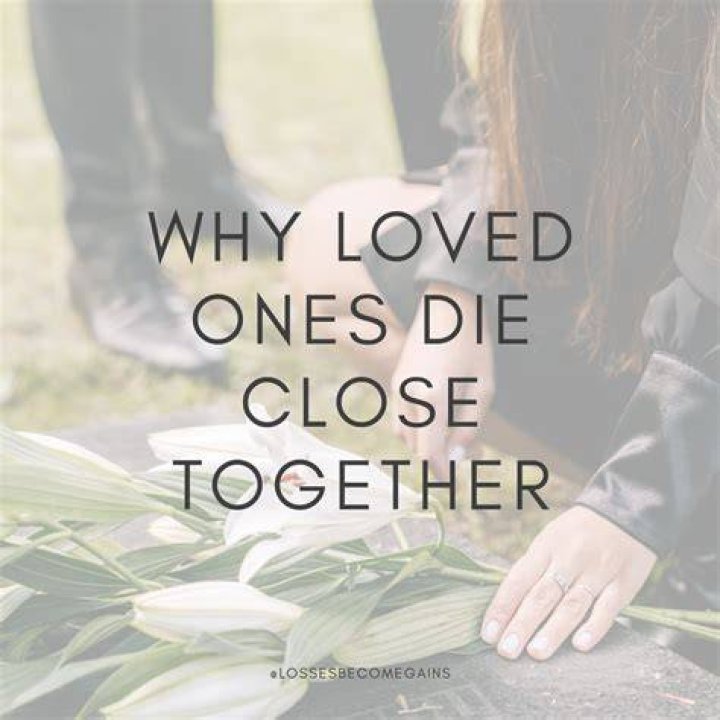 When your parents die close together?