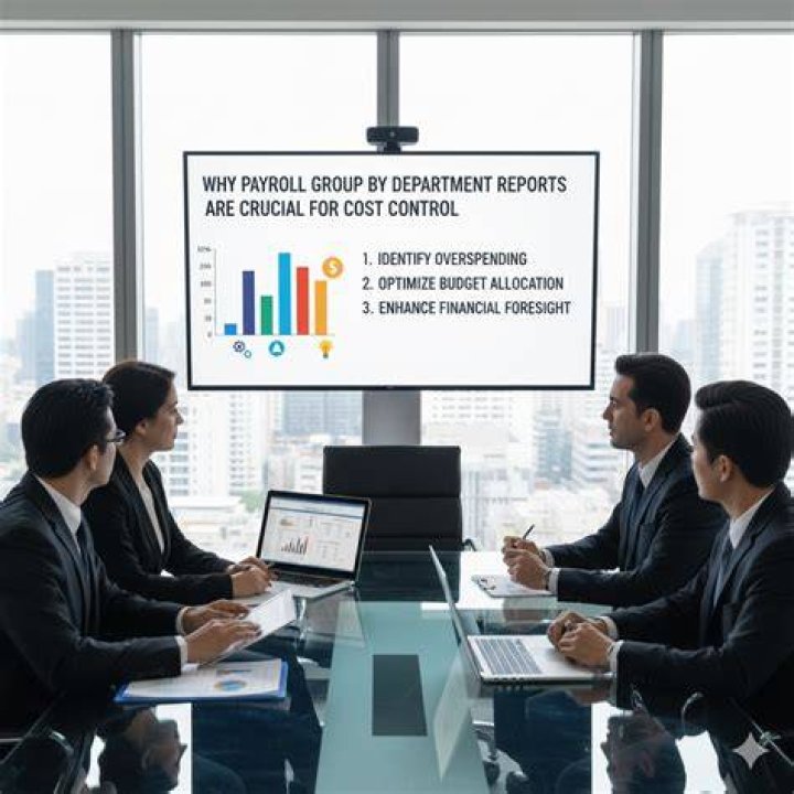 Which department is responsible for payroll?