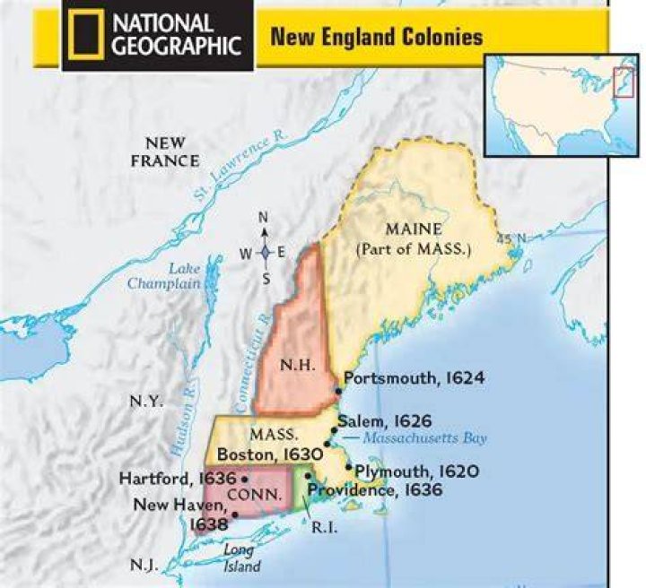 Who were the important leaders in the New England colonies?